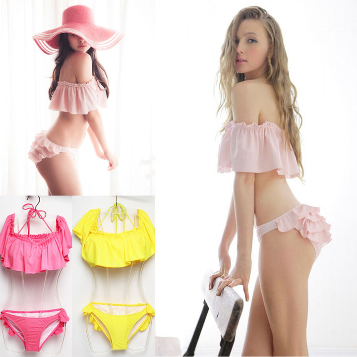 Women’s swim shorts with ruffle design Mune Fashion