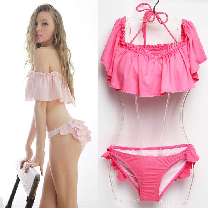Women’s swim shorts with ruffle design Mune Fashion
