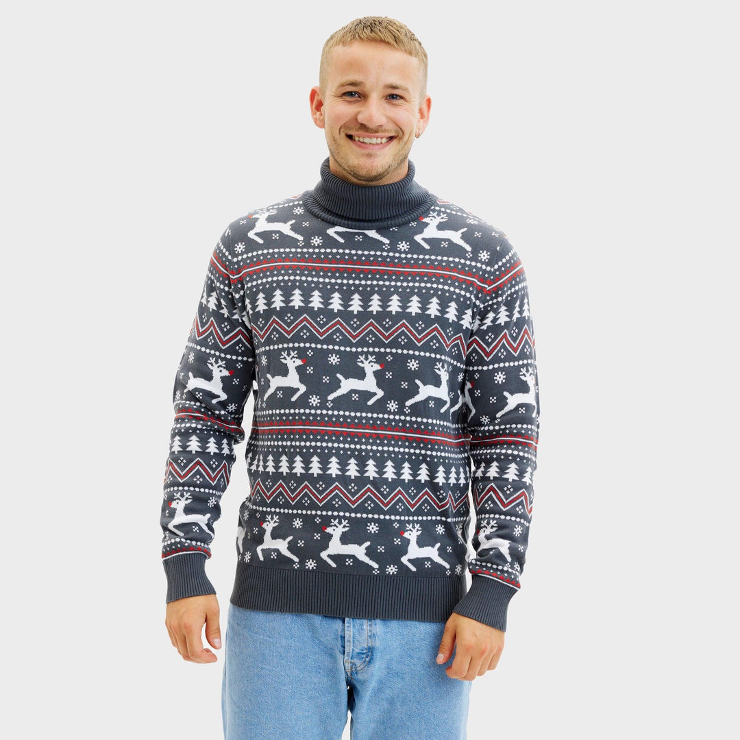 Mune | The stylish Highneck Christmas sweater Men