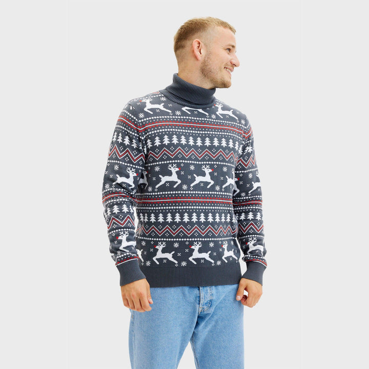 Mune | The stylish Highneck Christmas sweater Men