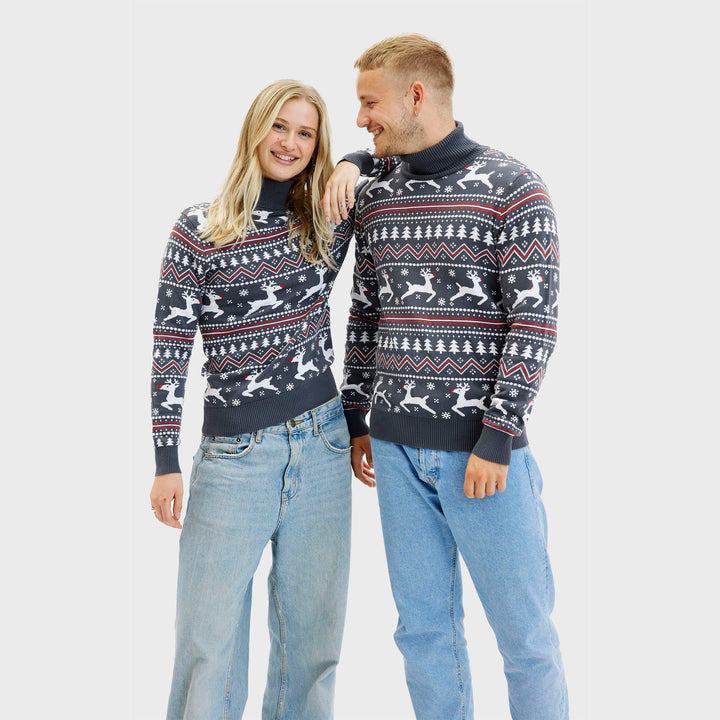 Mune | The stylish Highneck Christmas sweater Men