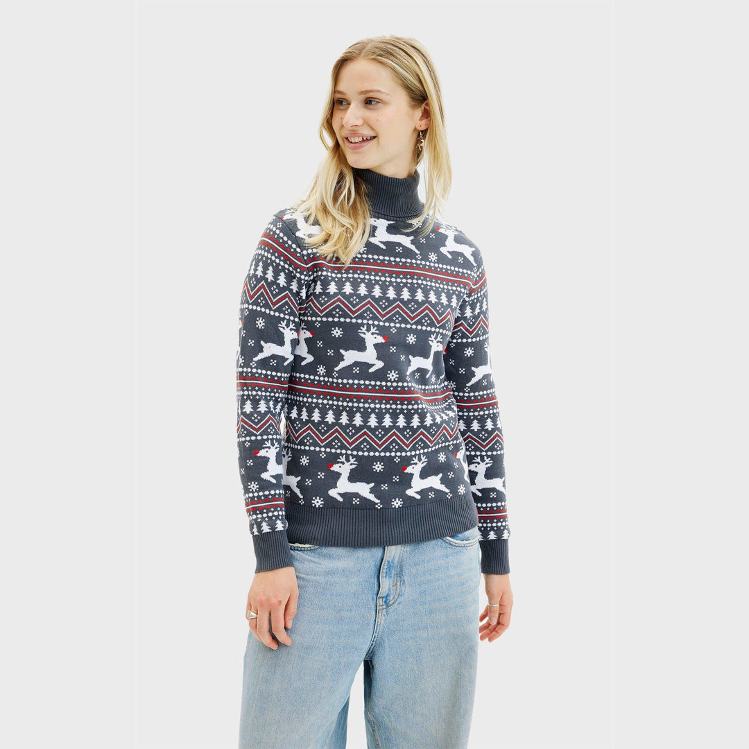 Mune | The stylish high neck Christmas sweater Women's