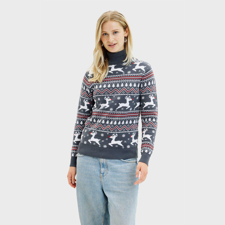 Mune | The stylish high neck Christmas sweater Women's