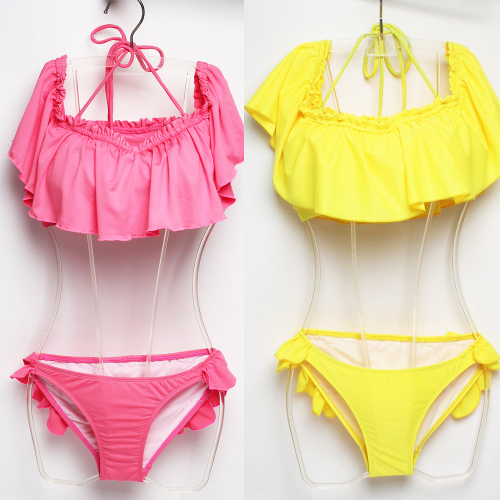 Women’s swim shorts with ruffle design Mune Fashion