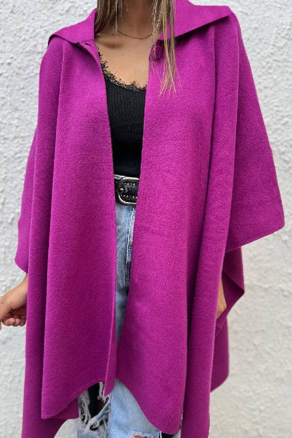 Mune | Color Casual Cardigan Loose Single-Button Windbreaker Jacket