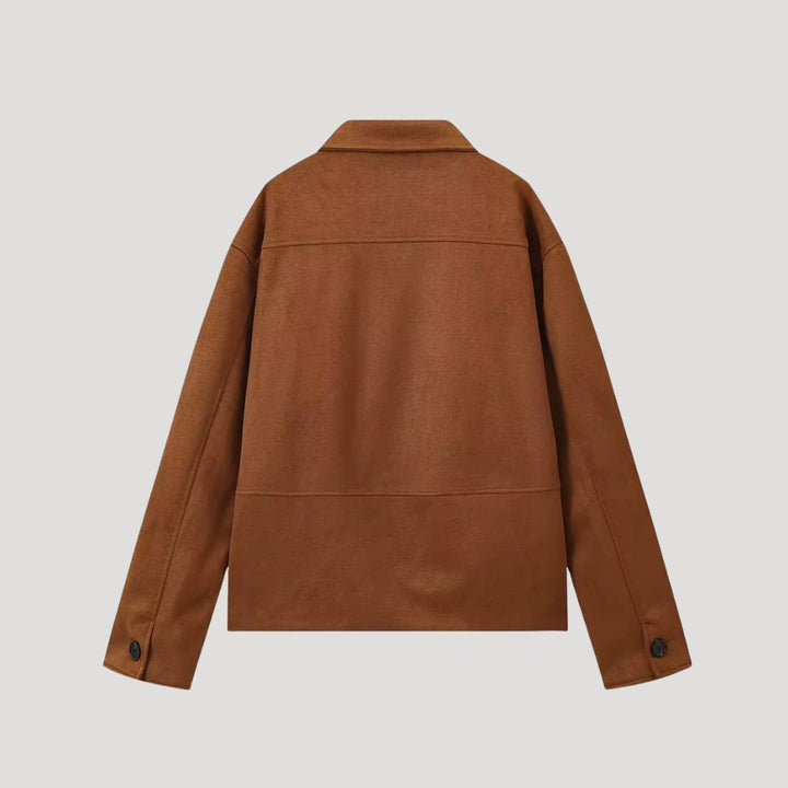 Mune | Women's Suede Plus Size Winter Jacket