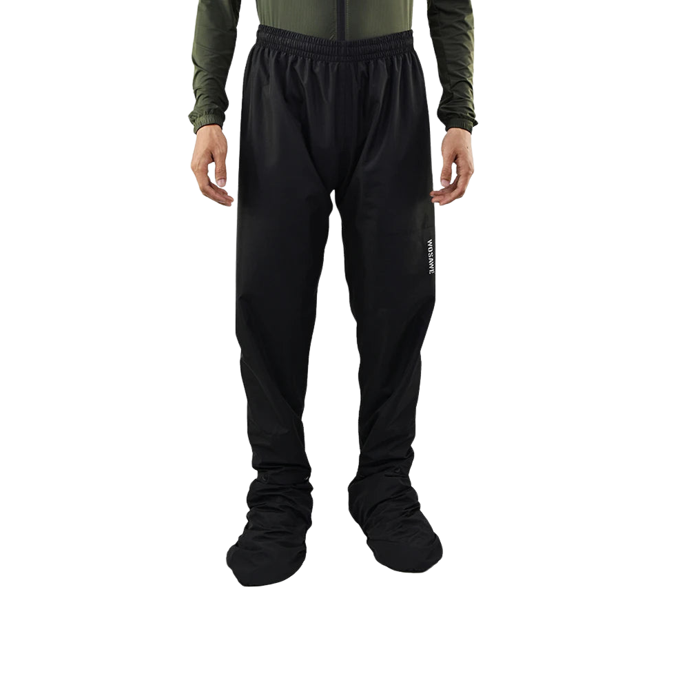 Mune | Men's Motorcycle Rain Jacket Waterproof - Reflective Black/Green S-2XL