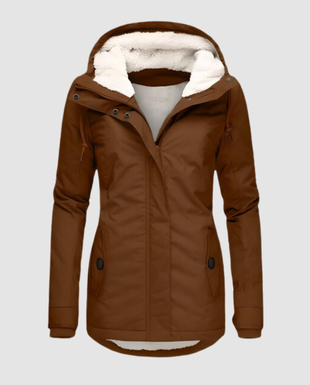 Long Padded Winter Jacket Women