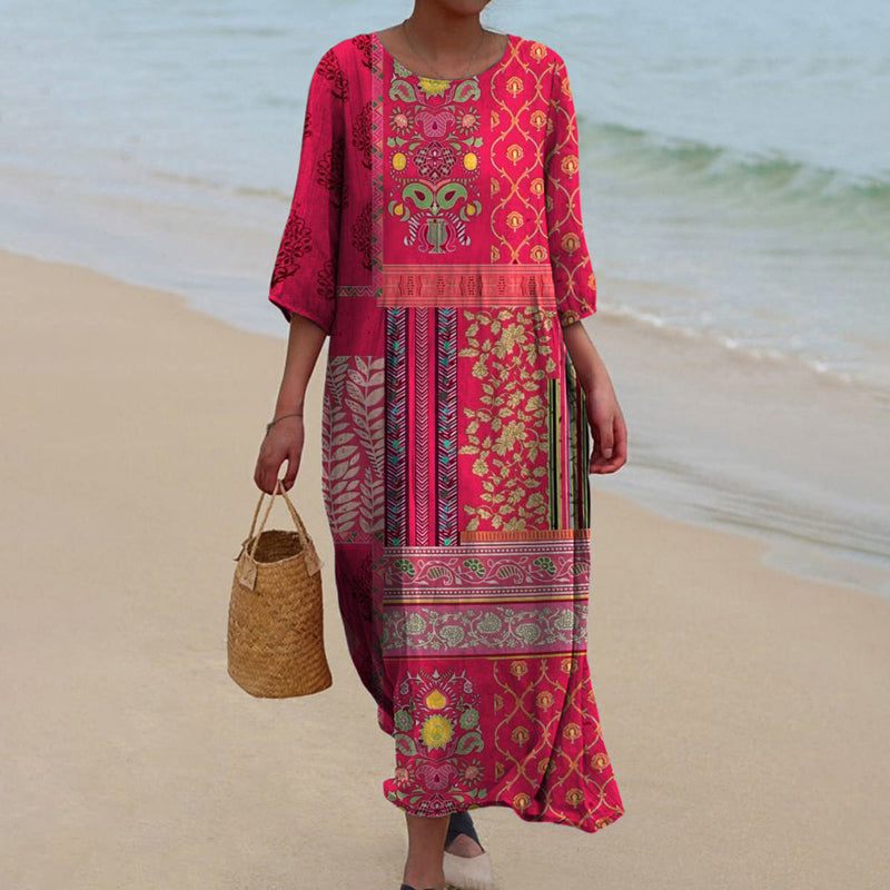 Women’s Summer Ethnic Bohemian Maxi Dress
