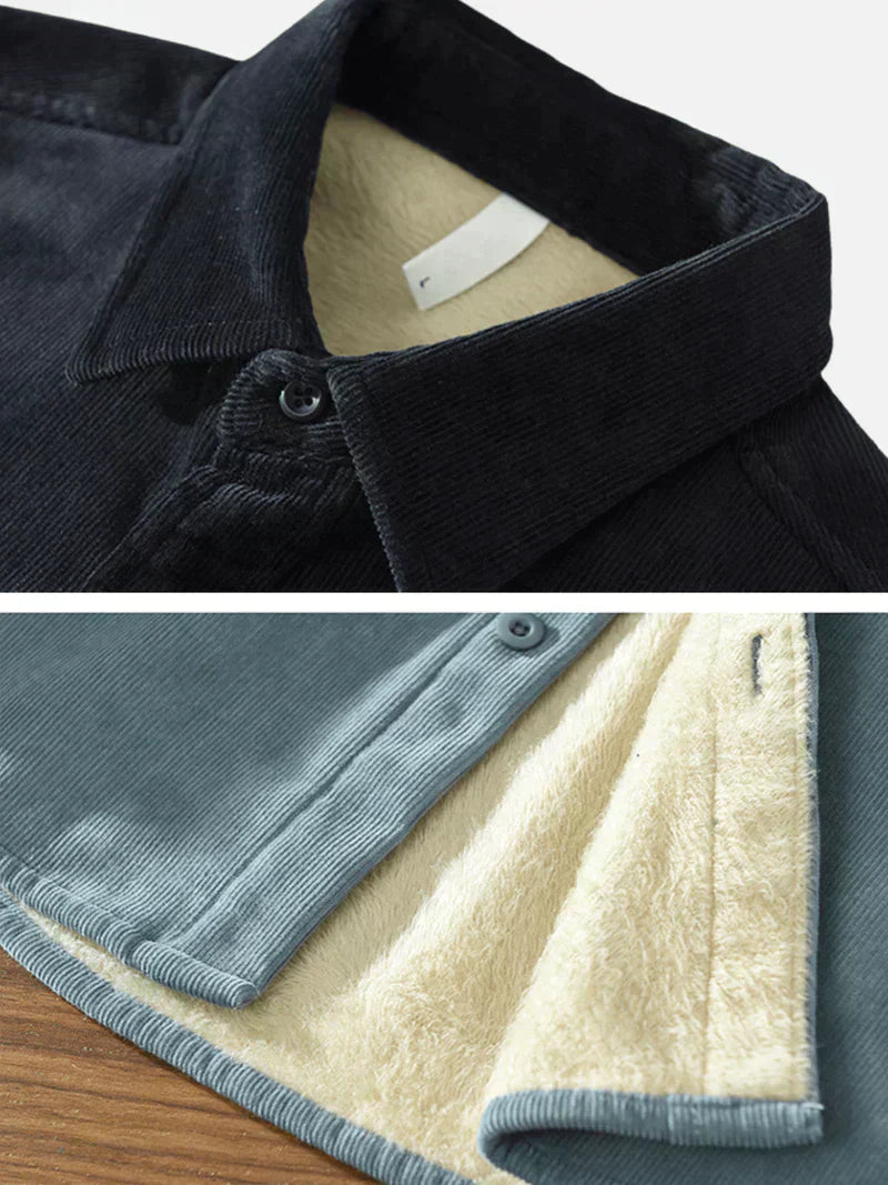 Mune | Soft, elegant shirt made of corduroy