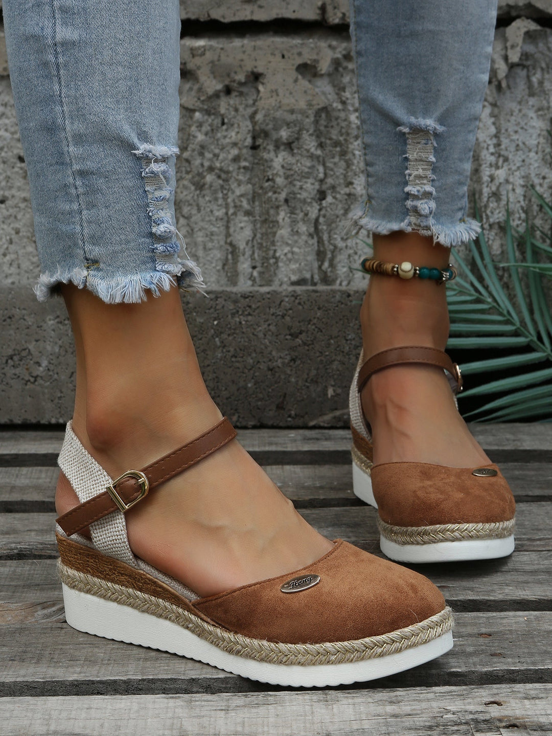 Mune Fashion | Orthopedic Trendy Brown Espadrilles