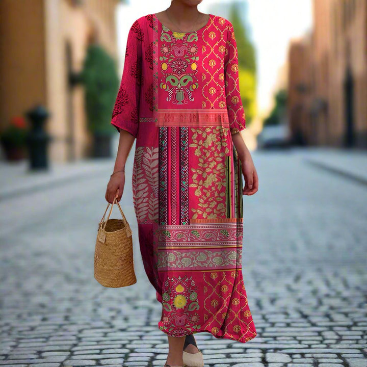 Women’s Summer Ethnic Bohemian Maxi Dress