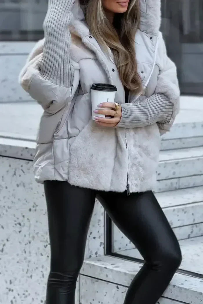 Mune | Women's Winter Fleece Jacket Elegant Luxury with Cuddle Factor