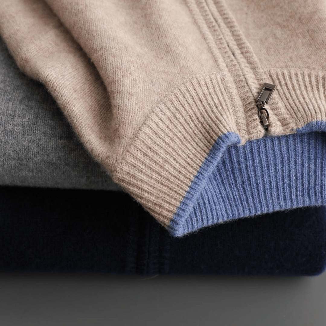 Mune Fashion | Cashmere Zip Jacket