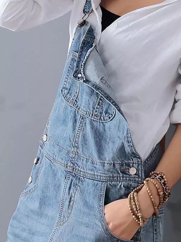 Mune | Casual Denim Spaghetti Dress