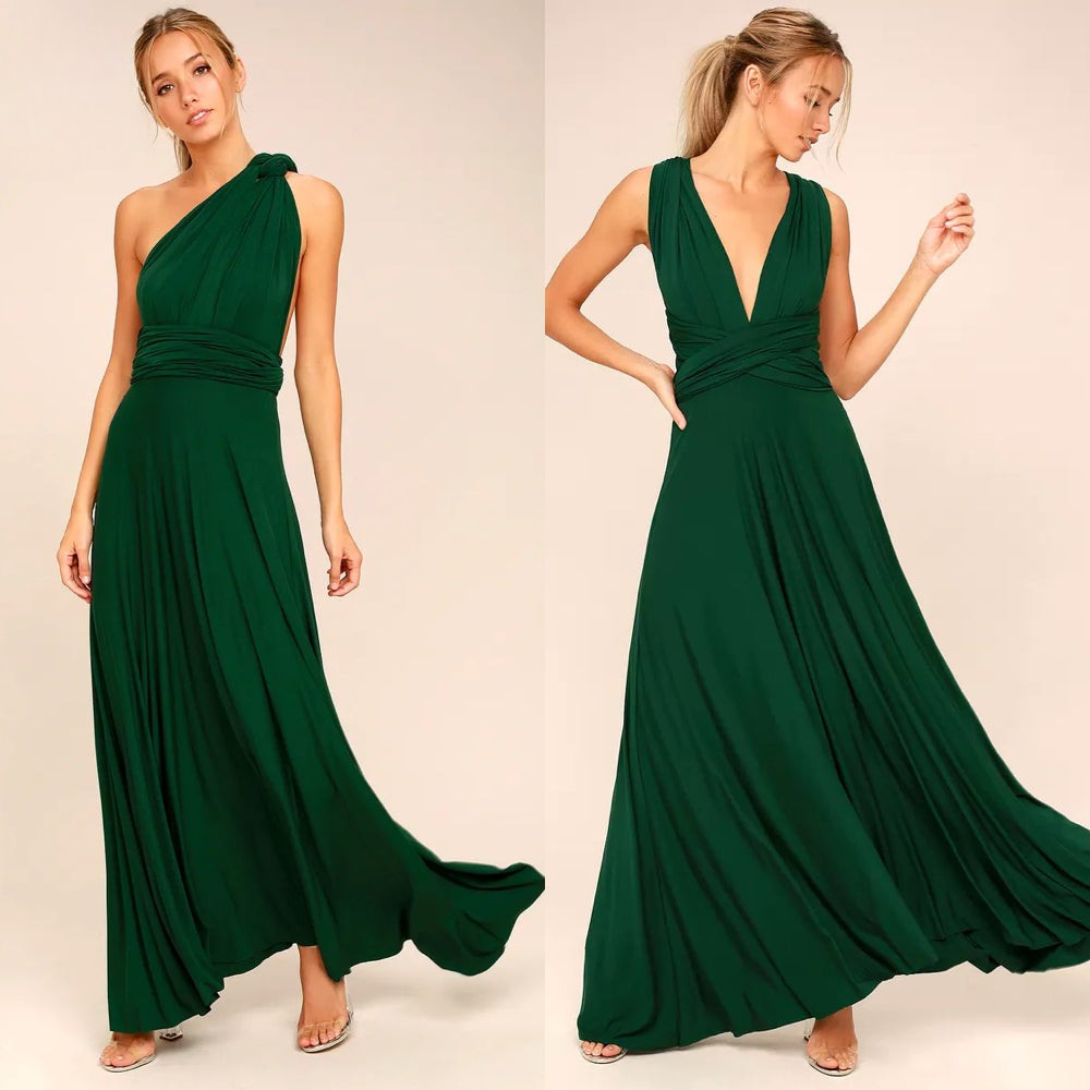Mune Fashion | Elegant Women's Infinity Dress Stylish Wrap Summer Dress