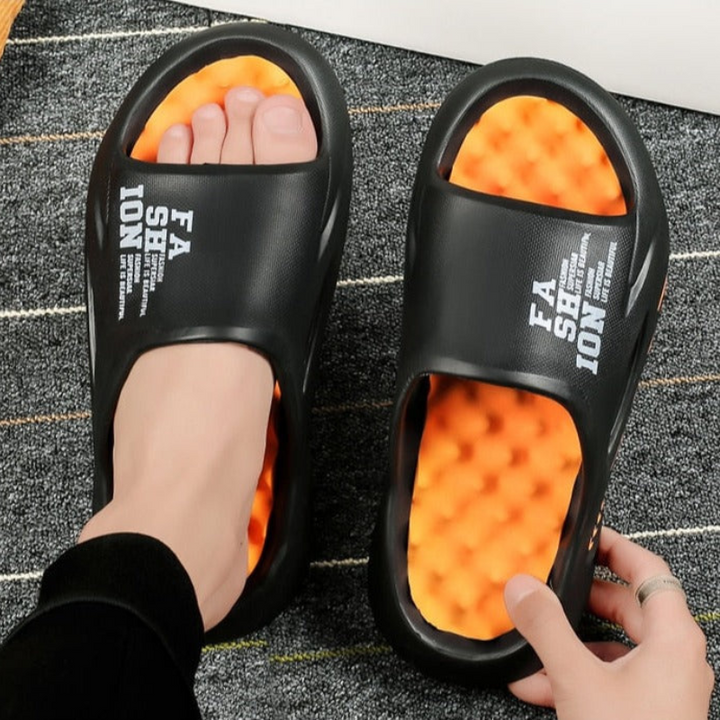 Mune Fashion | Luxury Orthopedic Men's Flip-Flops with Soft Footbed and Non-Slip Sole