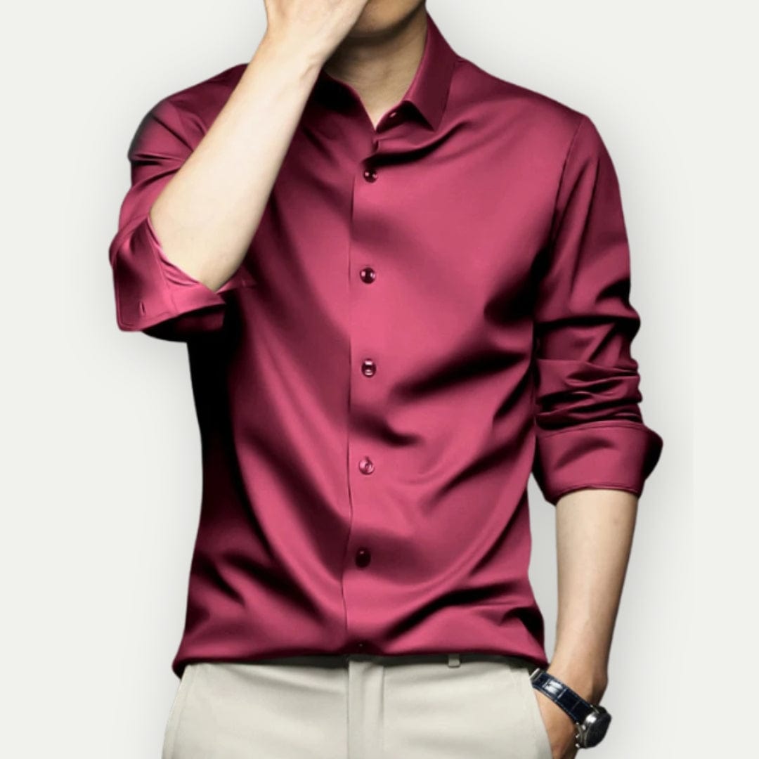 Wrinkle-free, non-iron shirt