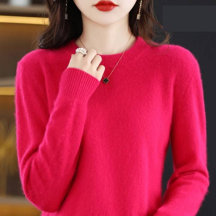 Mune | Cashmere Pullover Women Luxurious Round Neck Soft & Fashionable