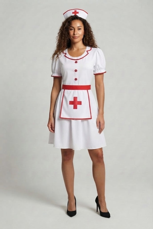 Women sexy nurse dress Mune Fashion