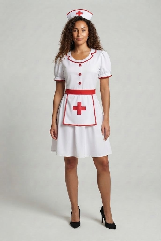 Women sexy nurse dress Mune Fashion