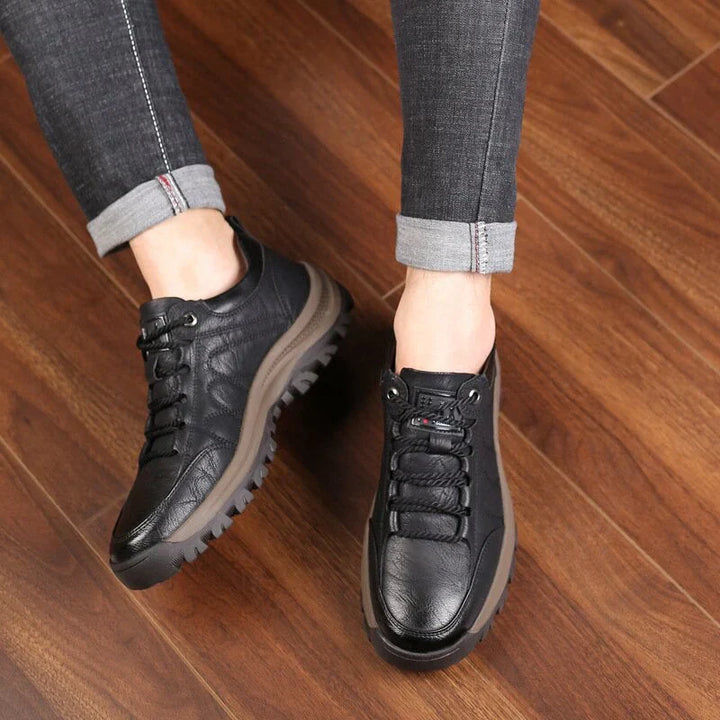 Orthopedic leather shoes for men Mune Fashion