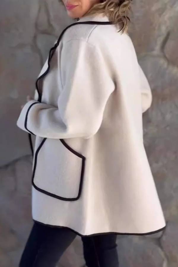 Mune | Suit Collar Double-Sided Wool Jacket