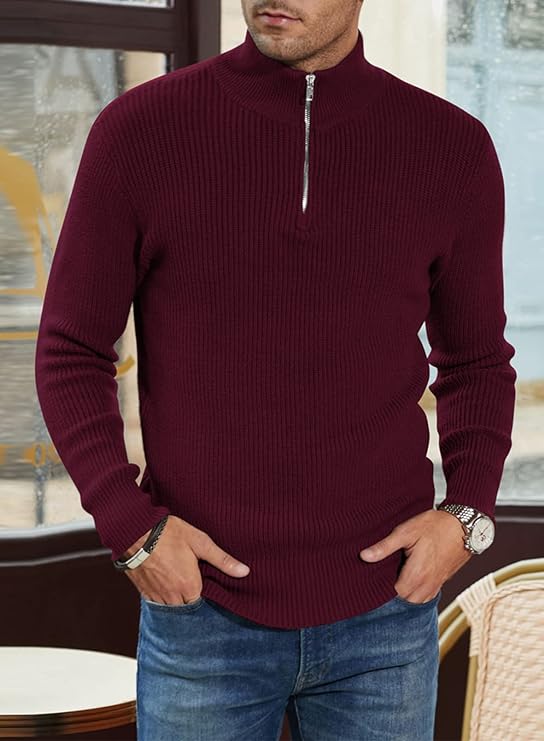 Mune | Stylish Zipper Sweater for Men (Italian Design)