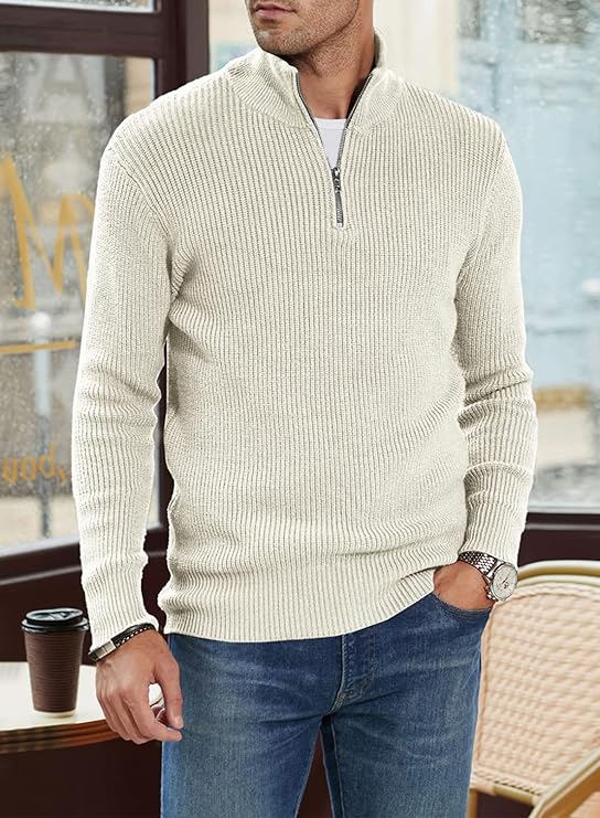 Mune | Stylish Zipper Sweater for Men (Italian Design)