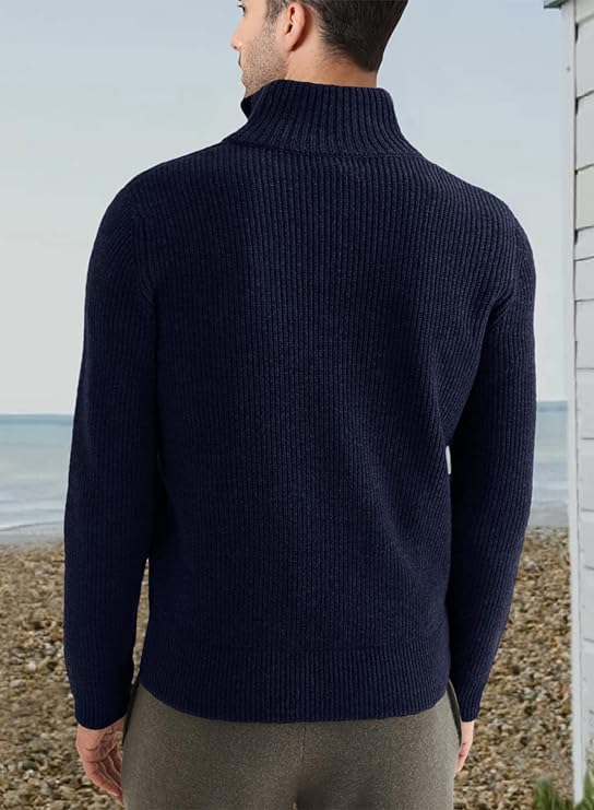 Mune | Stylish Zipper Sweater for Men (Italian Design)