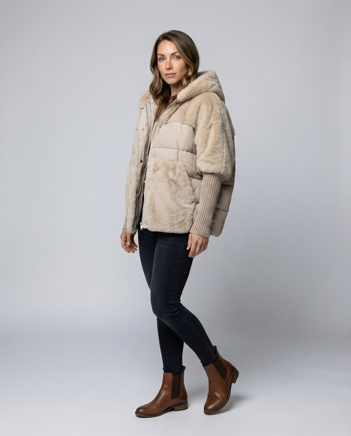 Comfortable women's winter jacket