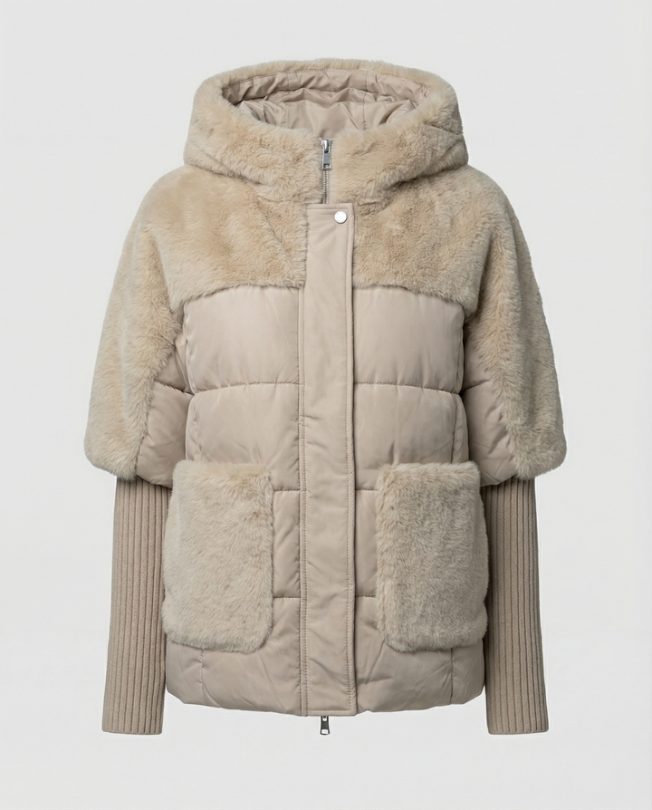 Comfortable women's winter jacket