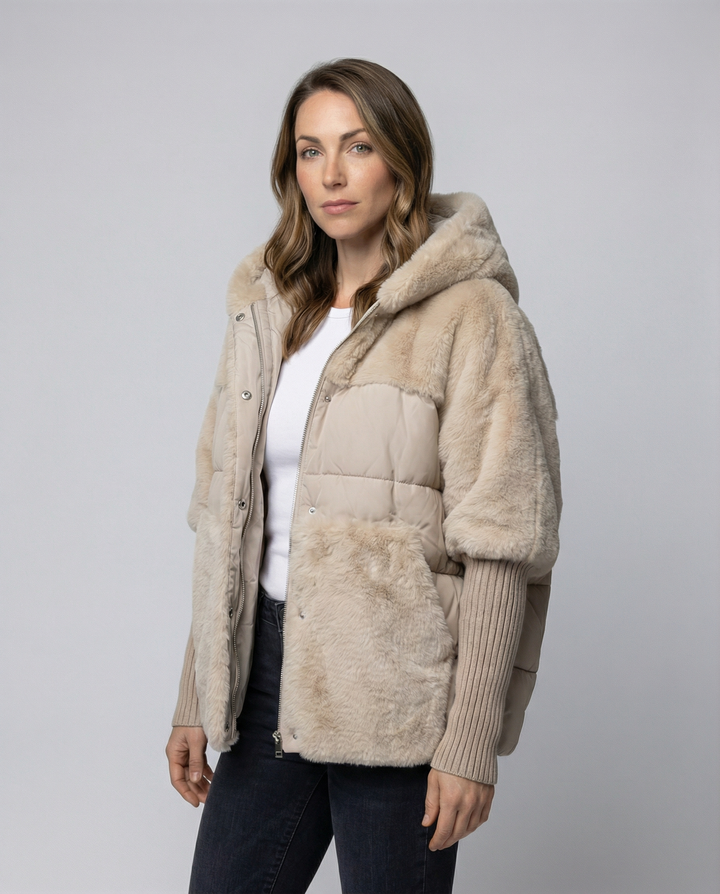 Comfortable women's winter jacket