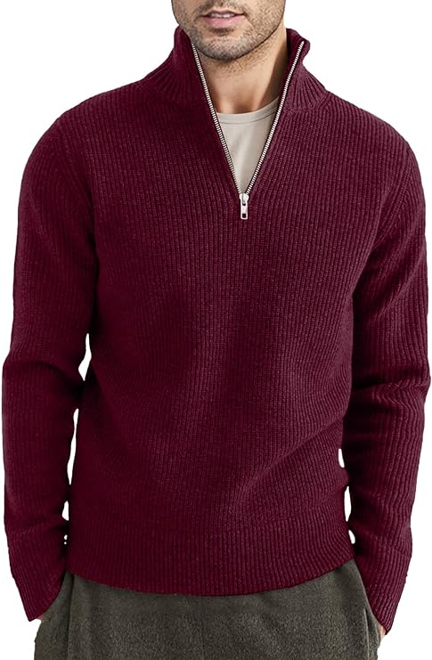 Mune | Stylish Zipper Sweater for Men (Italian Design)