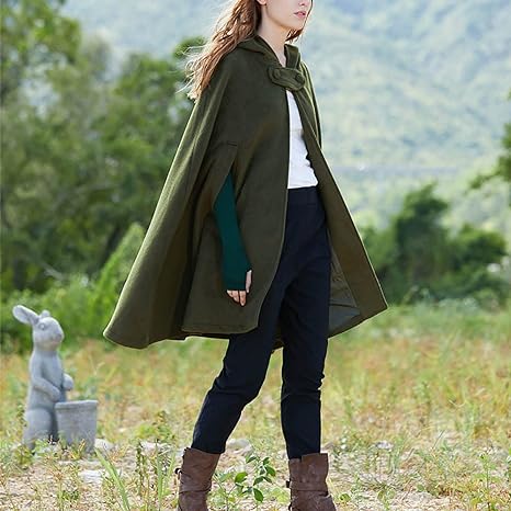 Mune | Short Vintage Coat With Hood For Women
