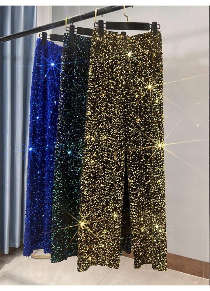 Mune | Wide Sun Pants with Sequins
