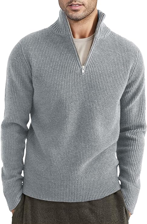 Mune | Stylish Zipper Sweater for Men (Italian Design)