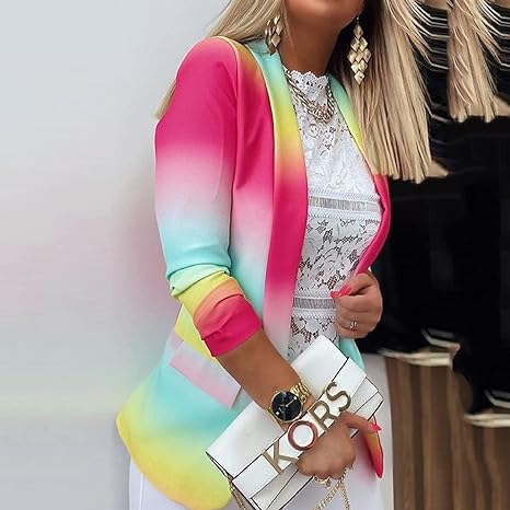 Mune | Long-Sleeve Tie-Dye Blazer