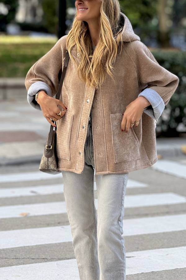 Mune | Neopren Brown Rubber Jacket