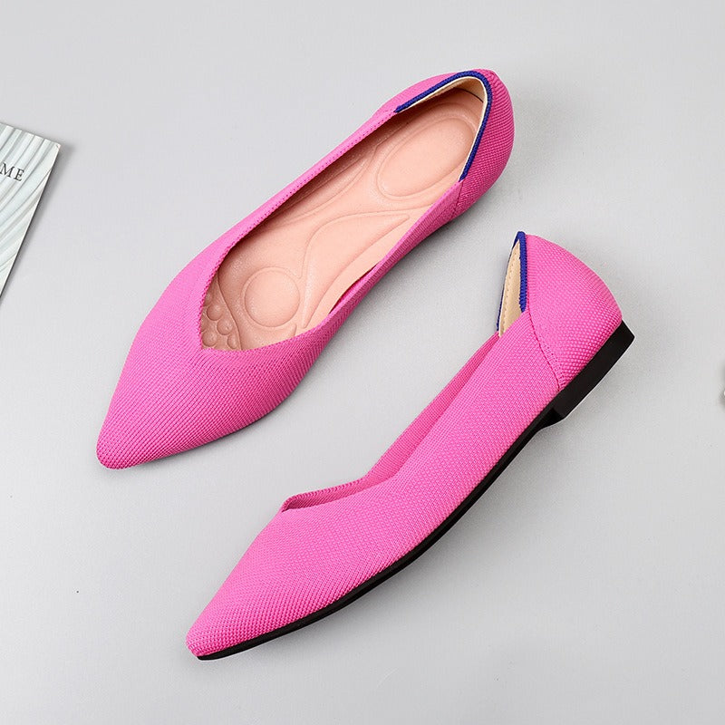 Beige ballerina comfort shoes Mune Fashion