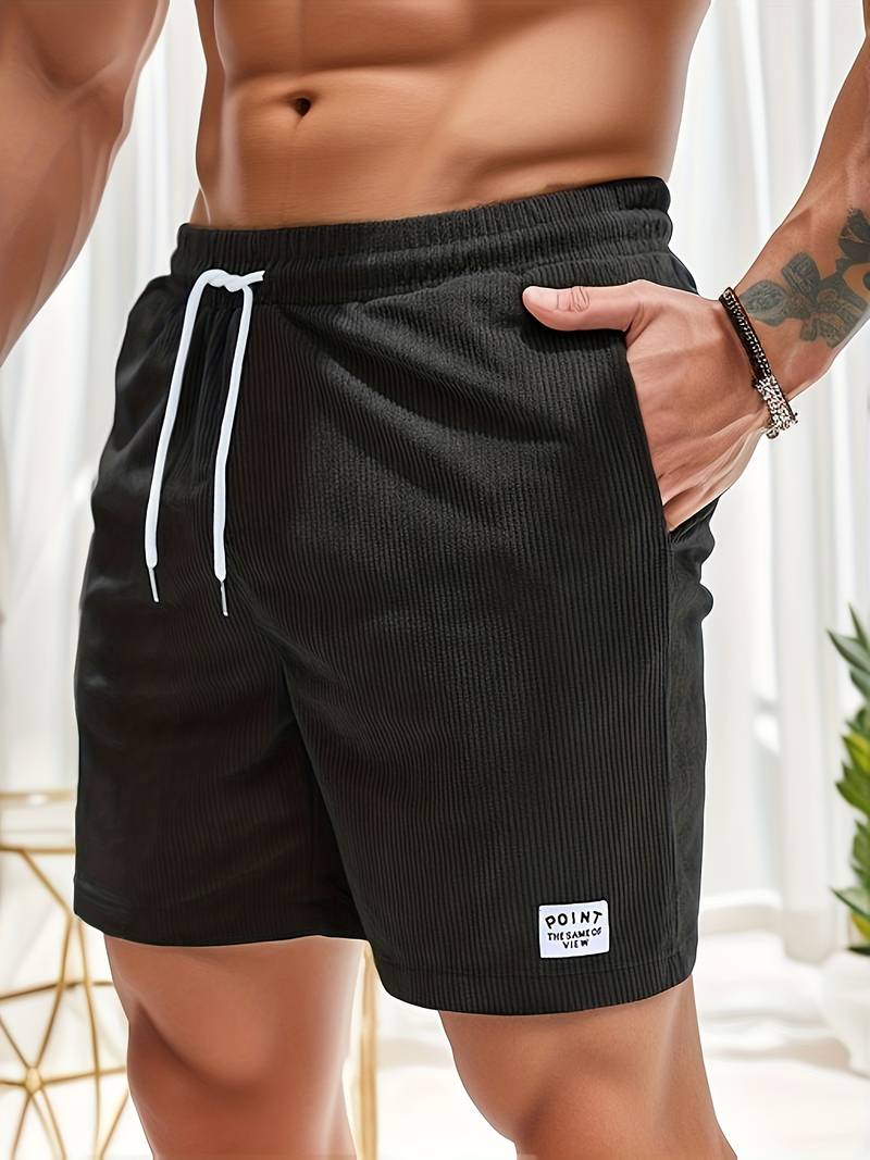 Mune Fashion | Casual Cord Men's Shorts with Drawstring