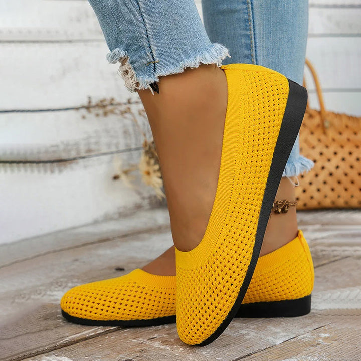 Casual Breathable Flat Shoes Mune Fashion
