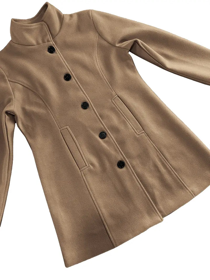 Mune | Woven Single-Breasted Coat