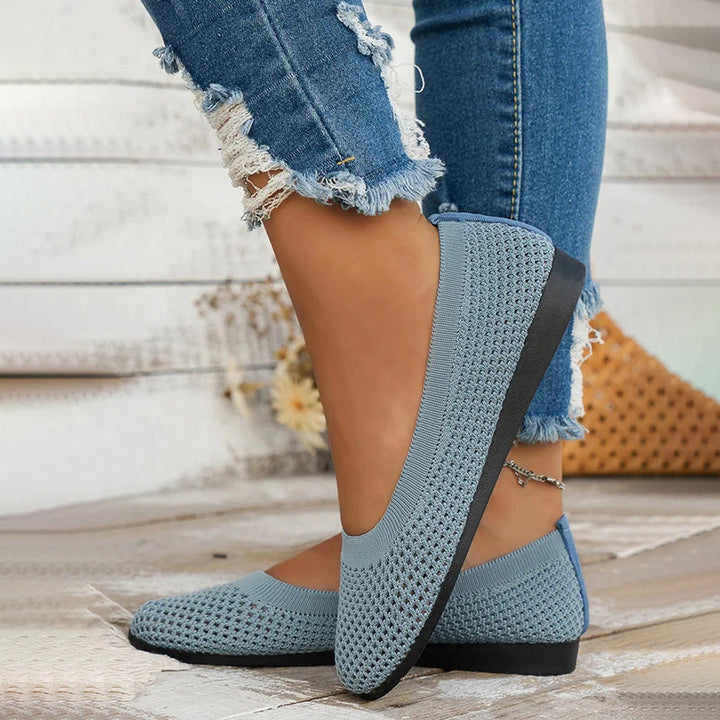 Casual Breathable Flat Shoes Mune Fashion