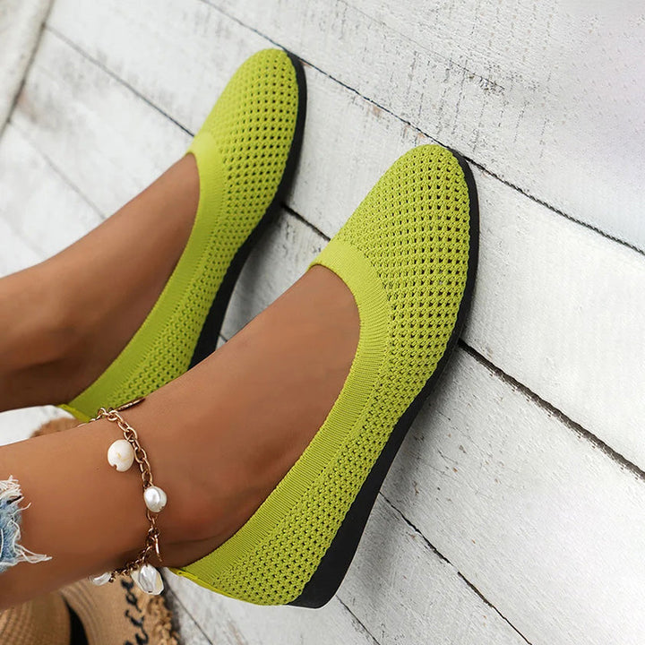 Casual Breathable Flat Shoes Mune Fashion