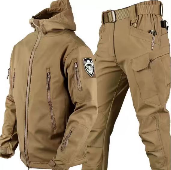 Warm All-Weather Thermal Set Winter Clothing Men