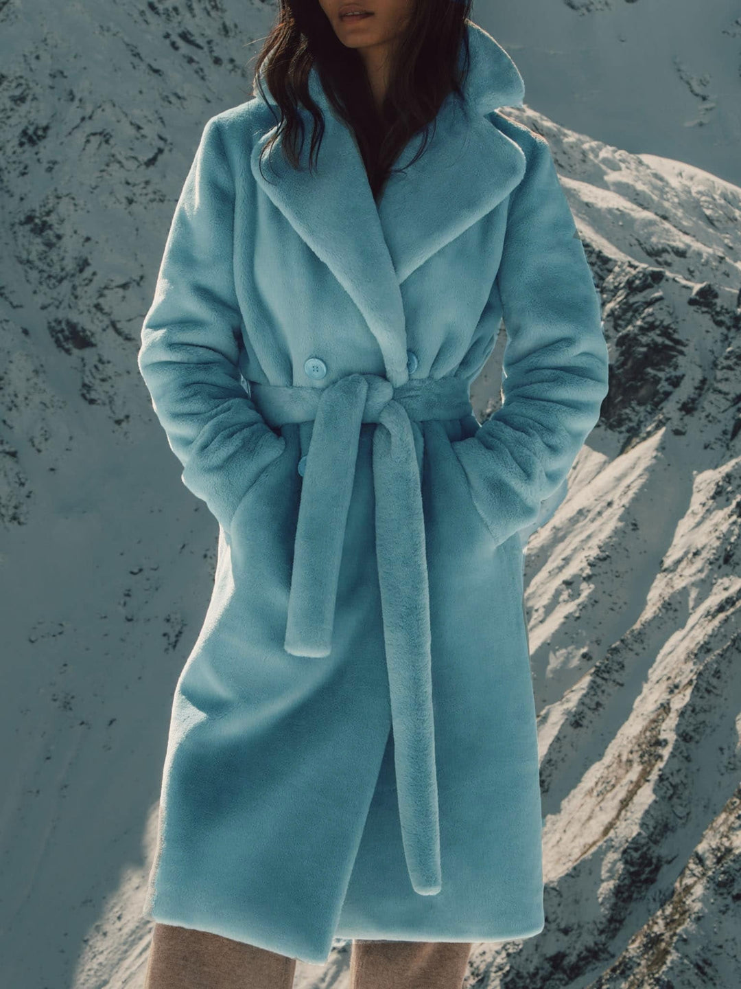 Mune | Long Coat with Elegant Shape