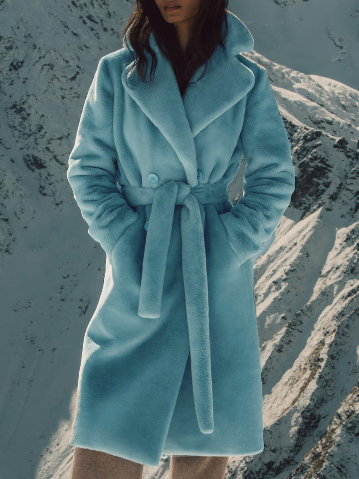 Mune | Long Coat with Elegant Shape