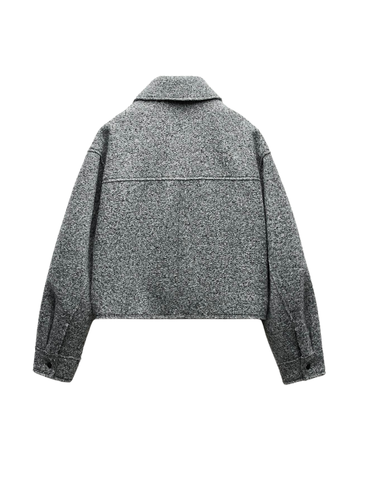 Mune | Style Bouclé Gray Jacket