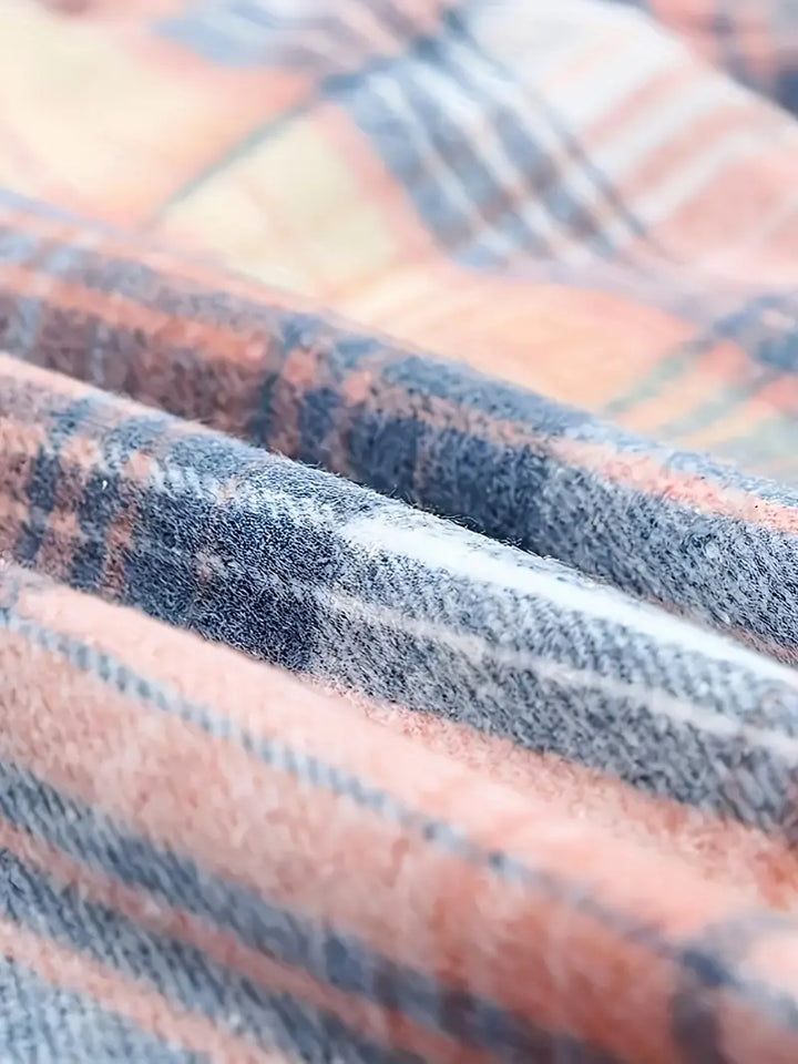 Mune | Winter Checked Zip Jacket